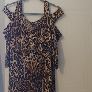 Sexy cold shoulder top